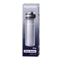 Aquaphor City Butelka filtrujcą 0,5l szara