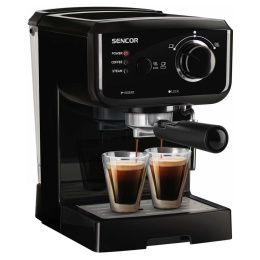 Sencor SES1710BK Ekspres ciśnieniowy kolbowy do Espresso i Cappuccino
