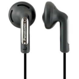 Słuchawki douszne Panasonic EARPHONE RP-HV154E-K